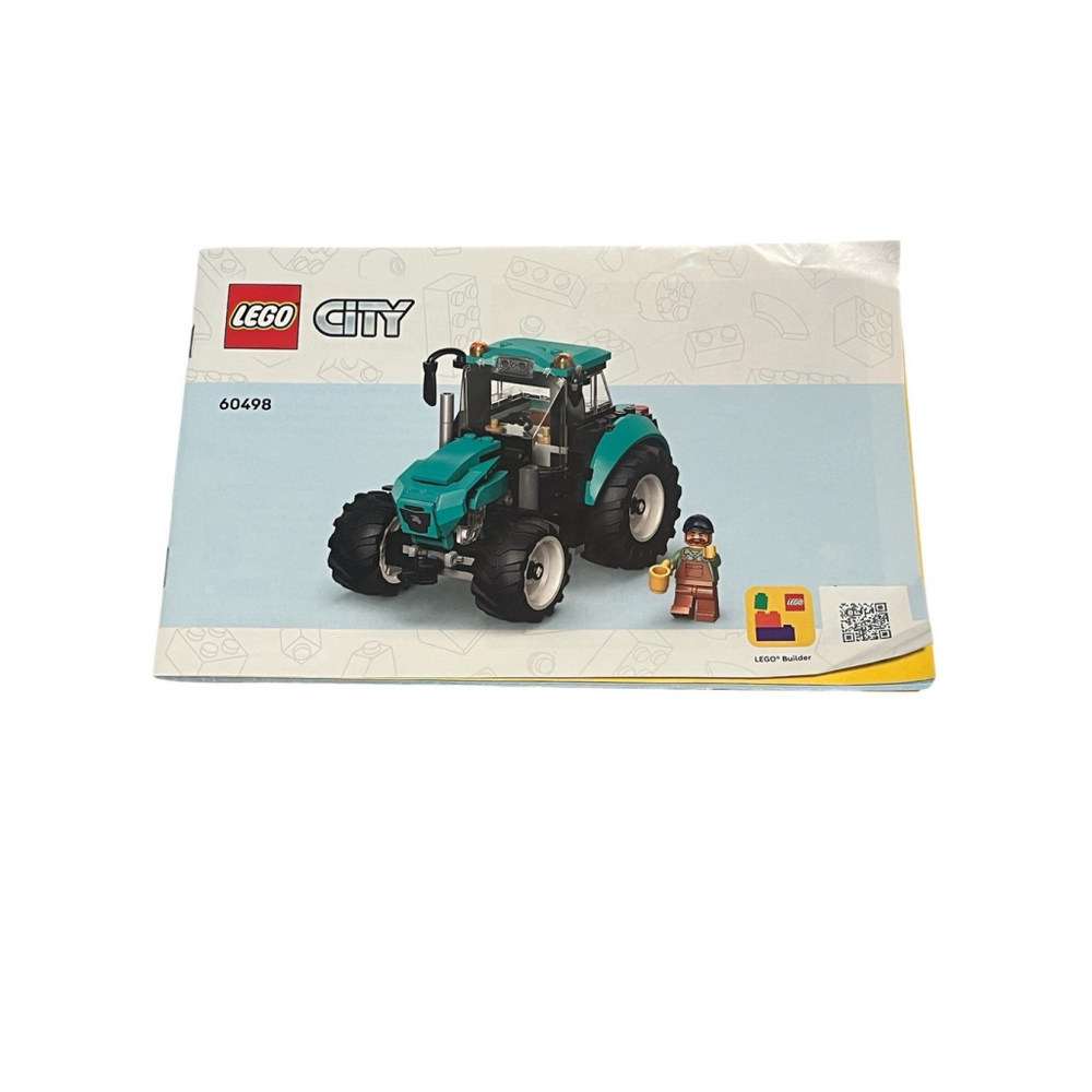 LEGO City 60498 Farm Tractor Instructions Manual Only